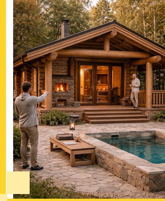 Проекты бань и хамам в Волгодонске от 27358 р. | ЭриданВгн