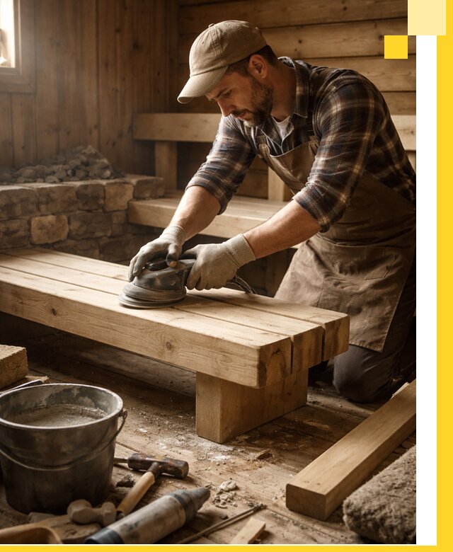 Ремонт бань под ключ в Волгодонске с гарантией качества и сроков