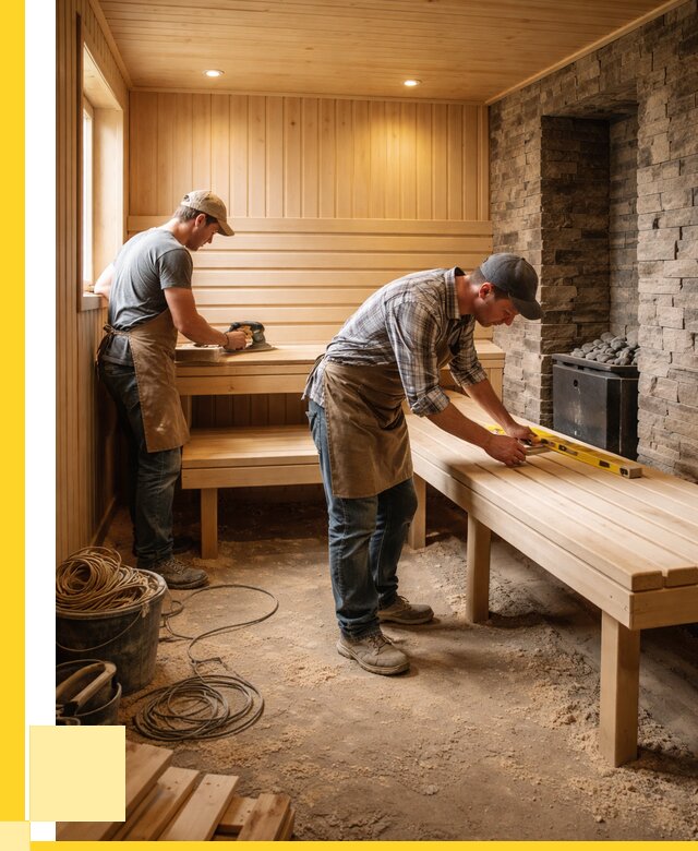 Отделка бани в Волгодонске: внутренняя отделка от 3283 р. | ЭриданВгн