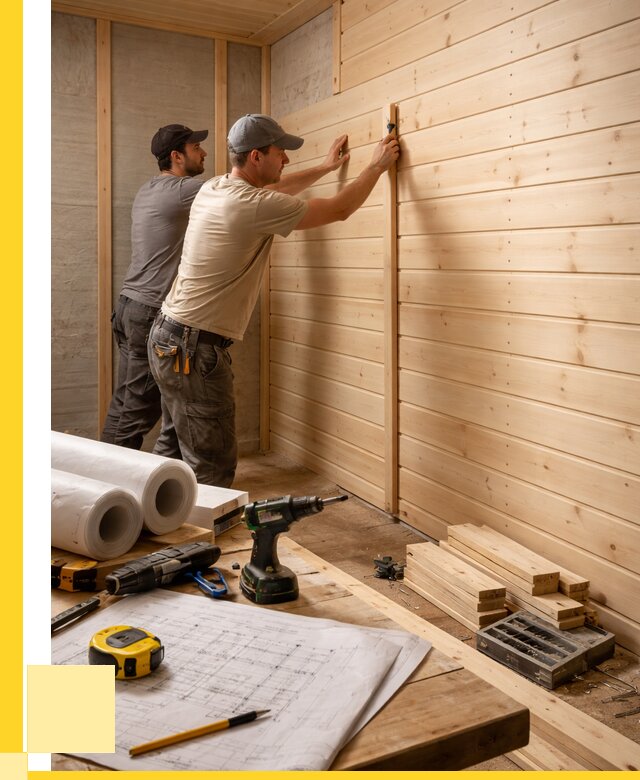 Обшивка бани вагонкой в Волгодонске от 1313 р., ЭриданВгн