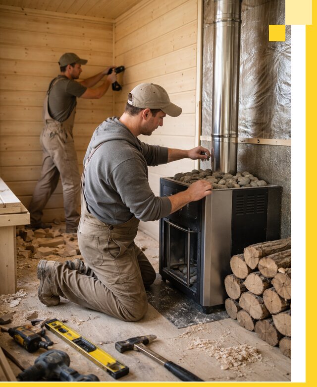 Строительство деревянных бань под ключ в Волгодонске проекты и монтаж