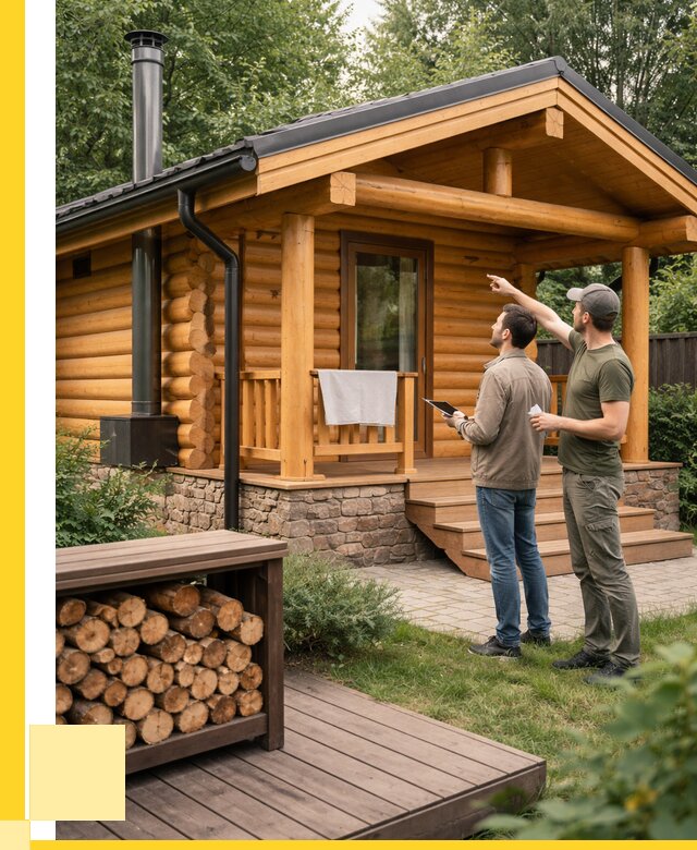 Бани для дачи под ключ в Волгодонске от 273575 р. | ЭриданВгн