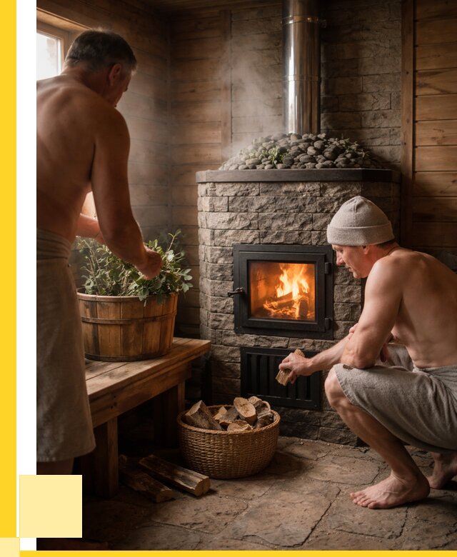 Банные печи под ключ в Волгодонске от 49244 р. | ЭриданВгн кирпичная