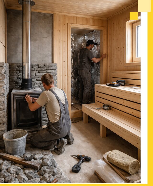 Строительство и изготовление бань под ключ в Волгодонске