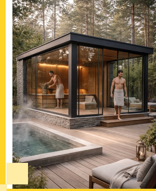 Стеклянные бани и двери в Волгодонске от 492435 р. | ЭриданВгн