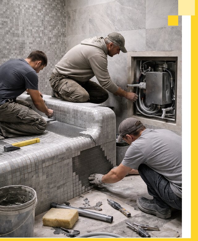 Проекты хамамов под ключ в Волгодонске и дизайн и строительство