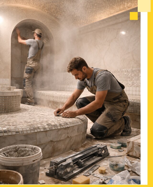 Профессиональный дизайн хамама и SPA под ключ в Волгодонске